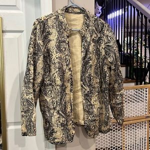 Patterned Cover Up/Jacket